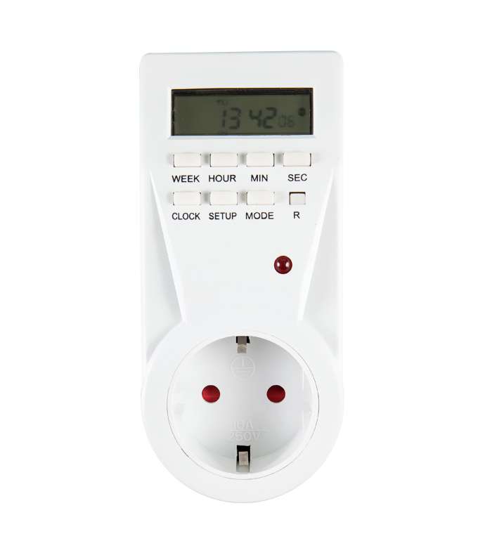 Digital Weekly Timer Socket EU Plug ETG-23A