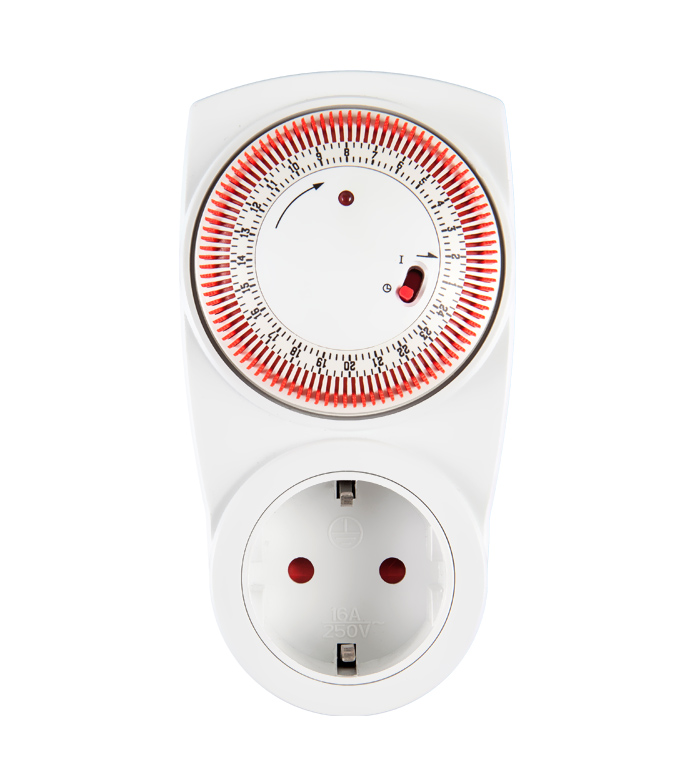 Mechanical 24 Hours Timer Socket EU PlugTG-01A